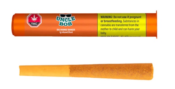 Uncle Bob - BIG ORANGE BANGER INFUSED BLUNT LTO - 1g