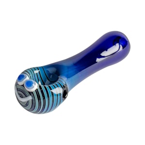 RED EYE GLASS - 3" Happy Face Hand Pipe