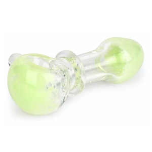 RED EYE GLASS - 4" Pastel Fritter Hand Pipe- Assorted Colours
