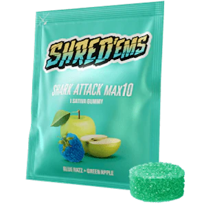 SHRED'EMS - Shark Attack Max10 THC Gummy - 4.5