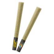 Pineapple Surge Diamond Fuelled Bolts Infused Pre-Roll 2x0.5g - LIGHTSPEED