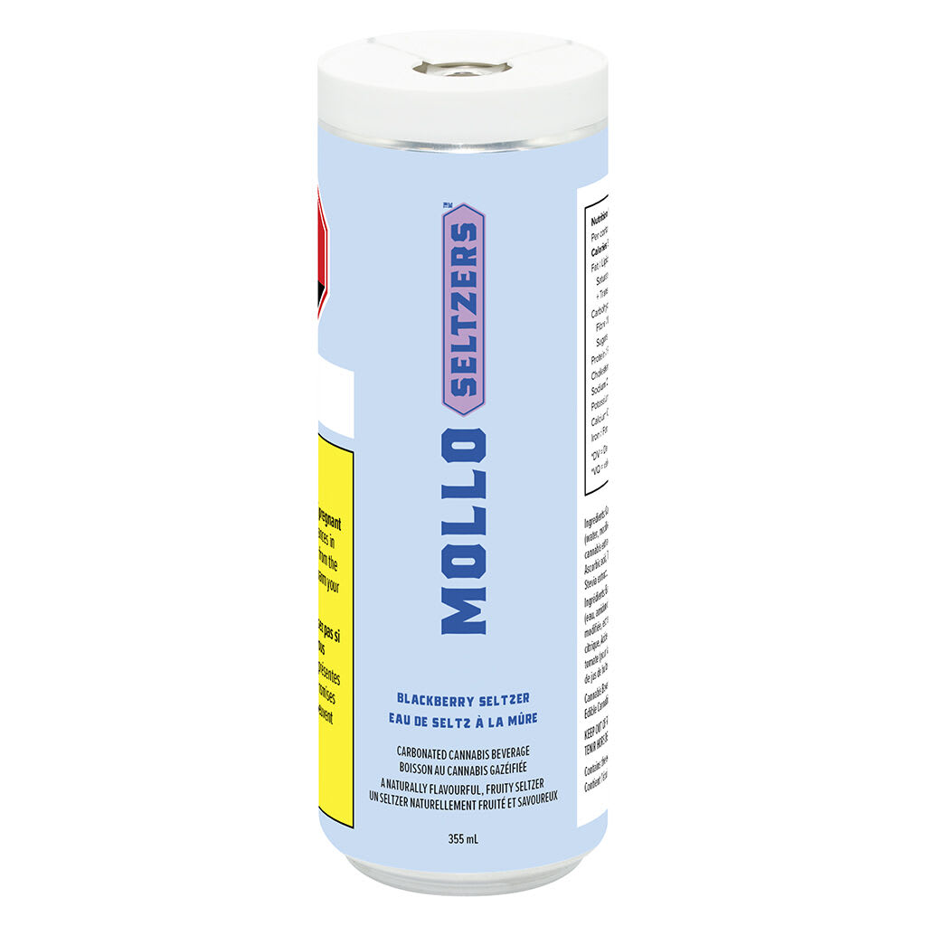 Mollo - Blackberry Seltzer 4x355ml - Beverages