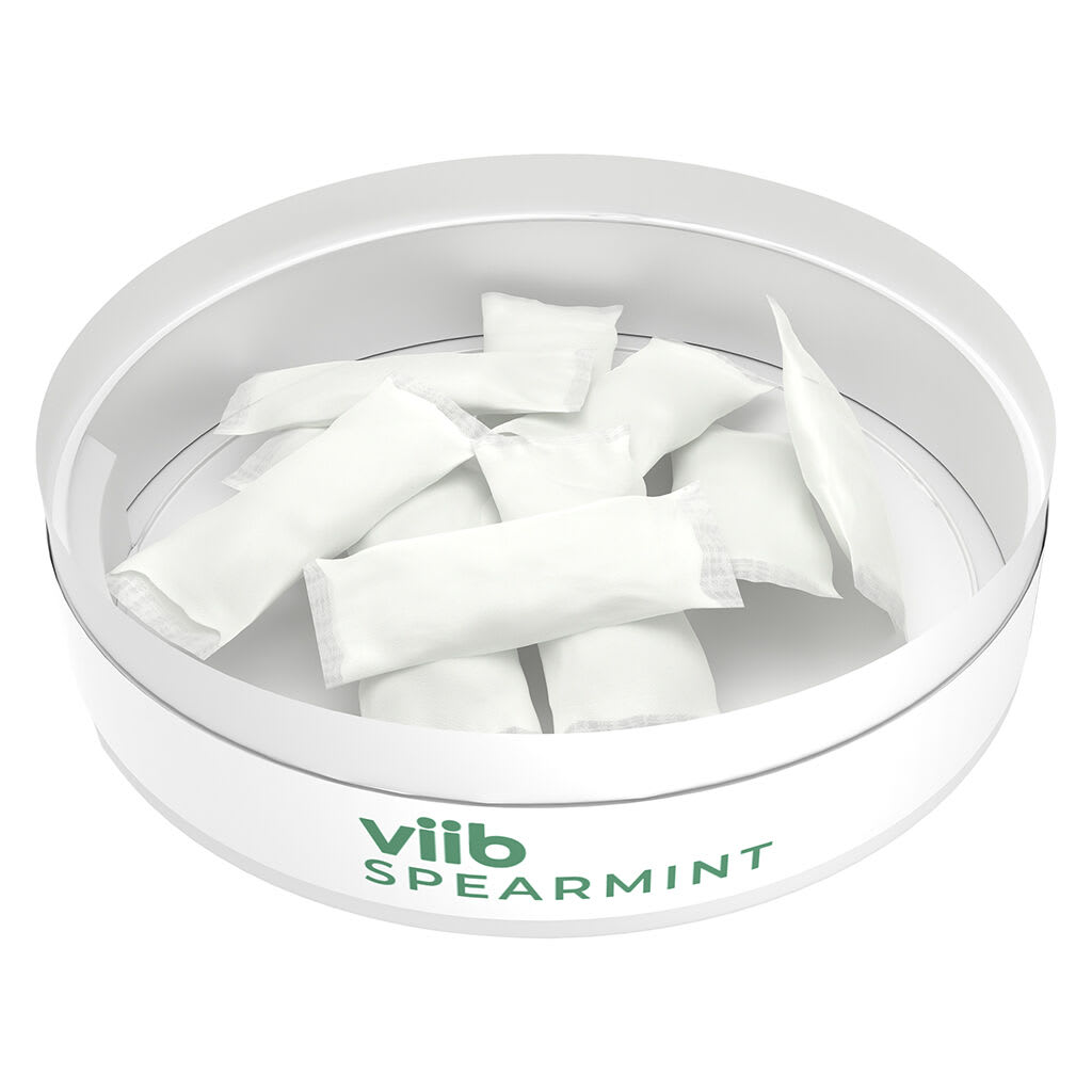 Spearmint 4 :1 THC CBG Pouches 10 caps Sublingual Strips