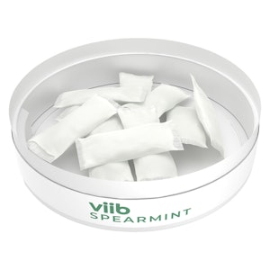 Viib - Spearmint 4 :1 THC CBG Pouches 10 caps Sublingual Strips