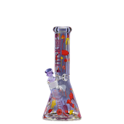 12" Shroomie Glass Beaker Bong