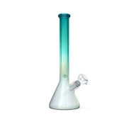 16" Heavy Duty Rainbow Beaker Bong