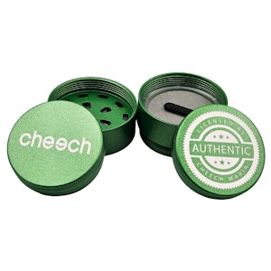 Cheech Glass - Cheech - 50mm 4pc Non Sticky Grinder - Green