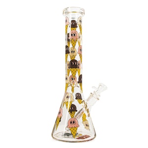 RED EYE GLASS - 15" Ice Cream Dream Beaker Bong