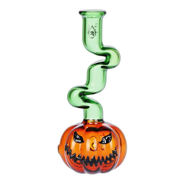 Pulsar - Pulsar Twisty And Wicked Jack-O-Lantern Glass Hand Pipe - 5.7" Main Image