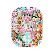 Pulsar Mini Metal Rolling Tray Chill Cat