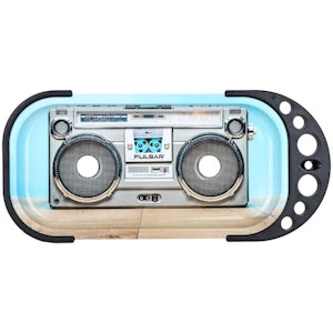 Pulsar - Pulsar Boom Box Elevated Cone Rolling Tray - 9.25"x7"