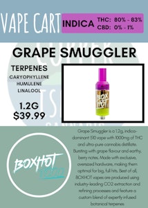 BOXHOT - BOXHOT - GRAPE SMUGGLER CART