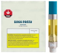 BACK FORTY - Kush Mint Hybrid 1g Prefilled Vape Cartridge