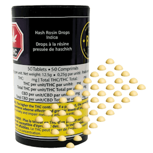 Rosin Heads - Rosin Heads Hash Rosin Drops Indica 10mg - 25pk