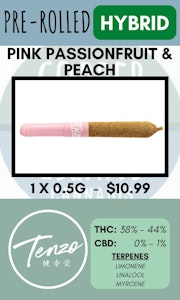 TENZO - TENZO - 1PK PINK PASSIONFRUIT & PEACH CERAMIC INFUSED PR