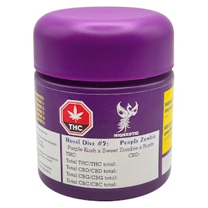 HighXotic - Royal Dive #5: Purple Zombie 3.5g Dried Flower - HighXotic
