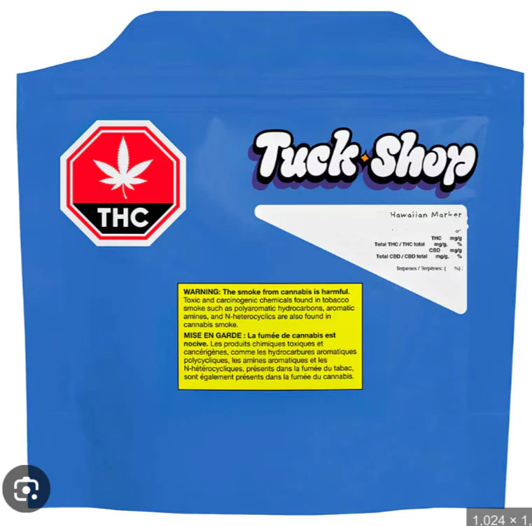 Tuck Shop - Hawaiian Marker 7g Dried Flower - Tuck Shop Main Image