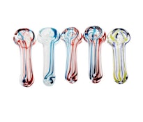 Smoking Cat - Peanut Glass Pipe 2.5"