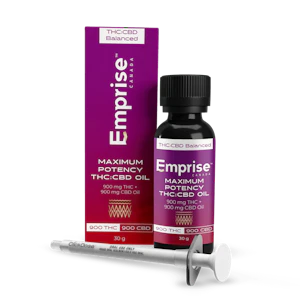 Inaturally Organic Inc - 900mg:900mg THC:CBD Oil