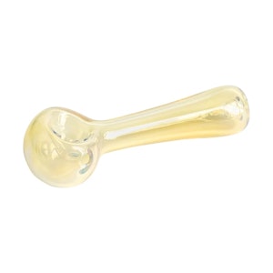 Red Eye Glass  - 4.5" Spoon Hand Pipe - Colour Changing (Red Eye Glass)