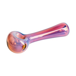 Red Eye Glass - ACC - Red Eye Glass - 4.5' Solid Colour Spoon Handpipe