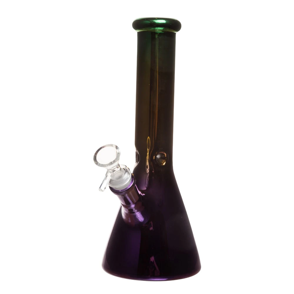 Arsenal - 10" Opaque Shimmer Glass Bong (Rasta) Main Image