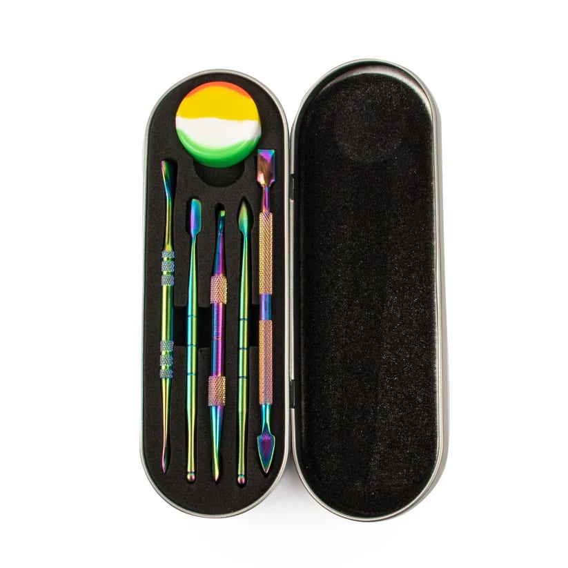 LIT - Anodized Dabber set with Case