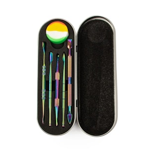 West Coast Gifts  - LIT - Anodized Dabber set with Case