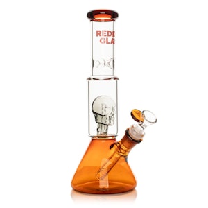 West Coast Gifts  - Red Eye - 11" Dual Chamber Bong - Skull - All Colours
