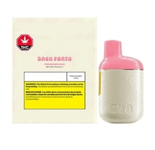 Back Forty - Strawberry Pink All-In-One Disposable 0.95G
