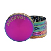 ARSENAL - 4-PIECE RAINBOW WAVE GRINDER - 2.2"