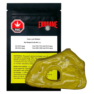 Endgame - Face Lock Shatter 1g Shatter