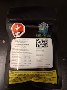 HeadStone Cannabis - Blk Dimd (Halle Berry) 3 x 0.5g Diamond Infused Pre-Rolls