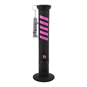 14" Rebound Silicone Straight Bong - Black