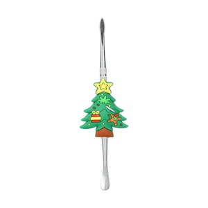 Maq Distributors - Dabber Christmas Tree Stainless Steel Dab Tool 4.75"