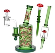 PULSAR - 8" SHROOMIEZ GLOW DAB RIG KIT