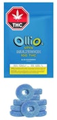 OLLI O'S - Sour Blue Raspberry Multipack of 10 10mg THC Soft Chews