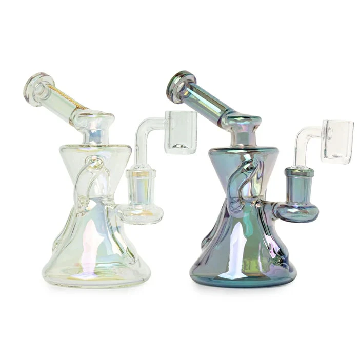 West Coast Gifts - 6" Tall Metallic Terminator Finish Gamma Concentrate Recycler Rainbow Main Image
