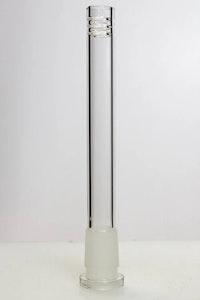 one wholesale - Glass open ended 6 slits downstem 5 1/2"