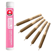 Cherry Watermelon  Distillate Infused & Kief Coated 5 X 0.5g Pre-Rolls