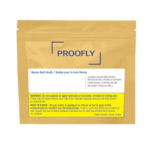 Proofly - Proofly Revive (CBD:CBG/2:1) 320 g Bath Bombs
