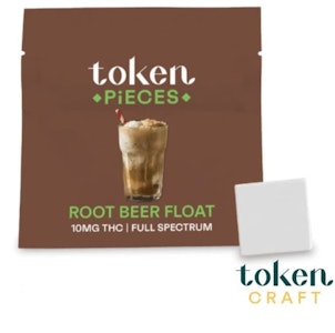 Token Pieces - Root Beer Float FSE 10mg 1pc THC Chocolate - Token Pieces