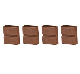 Chowie Wowie - Balance 1:1 THC:CBD Milk Chocolate 4pk