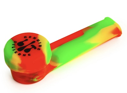LIT - LIT Silicone Hand Pipe Rasta