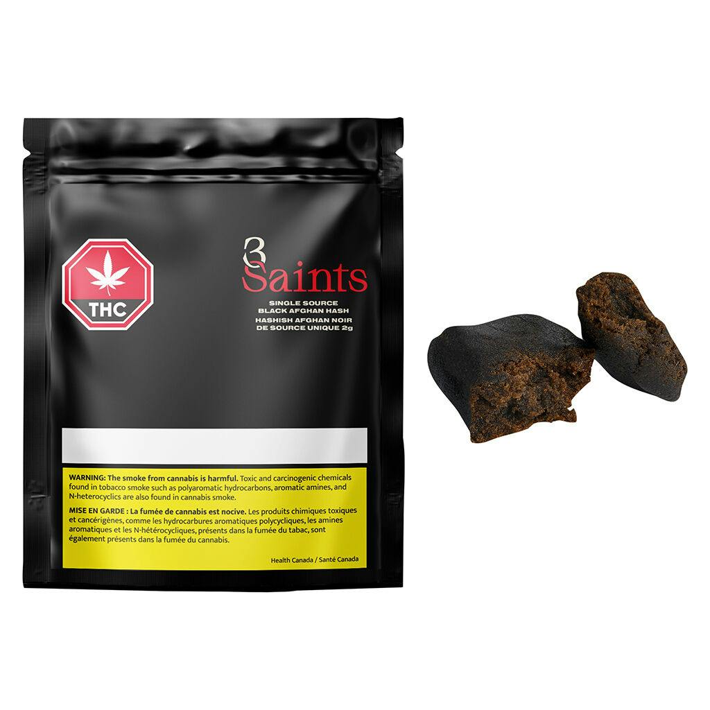 3Saints - Black Afghan 2g Hash