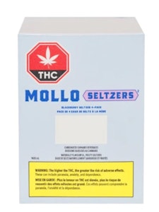 Mollo Seltzers - BLACKBERRY SELTZER MULTI PACK - 4 x 355ml