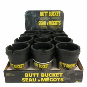Butt Bucket - Butt Bucket Black Extinguishing Ashtray