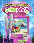 Boxhot Watermelon G Diamond Doobies 2 x 0.5g Infused Pre-Rolls