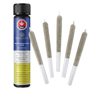 Smoker Farms - Smoker Farms | MASTER KUSH ULTRA PRE ROLLS | 5 x 0.5g