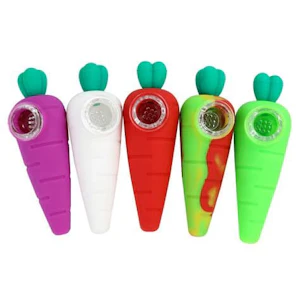 Smoke Arsenal - 4" Silicone Carrot Hand Pipe